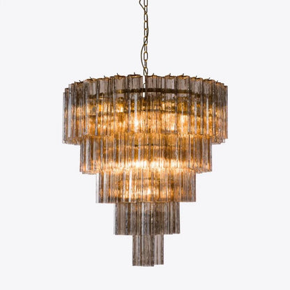 Treviso Fluted Glass Chandelier