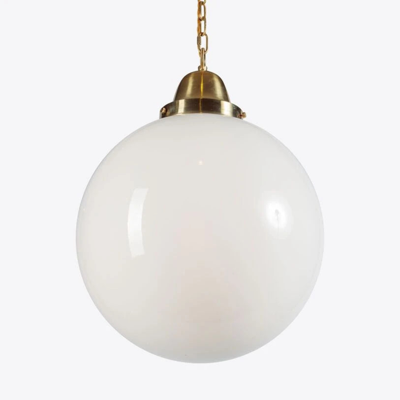 Ball Opal Glass Pendant