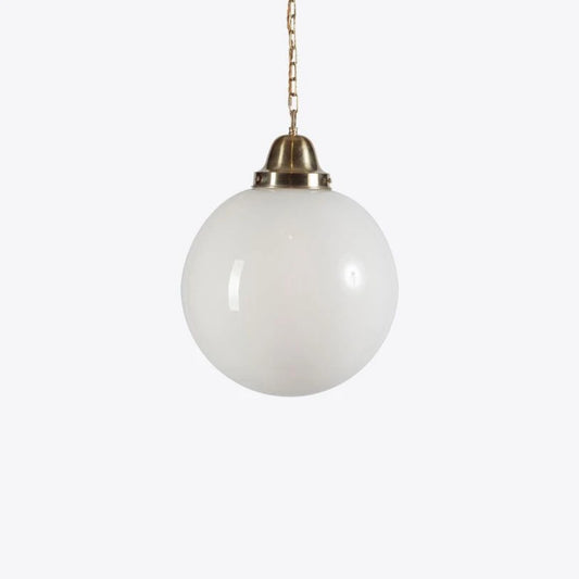 Ball Opal Glass Pendant