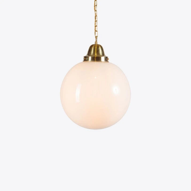 Ball Opal Glass Pendant
