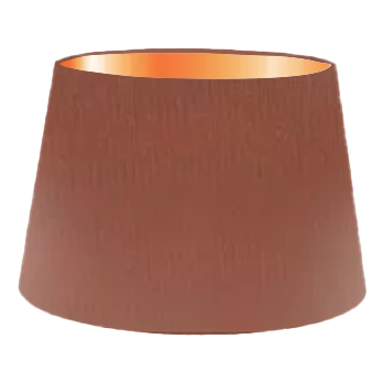 Paprika Silk French Drum Lampshade