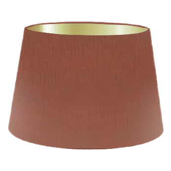 Paprika Silk French Drum Lampshade