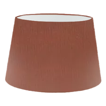 Paprika Silk French Drum Lampshade