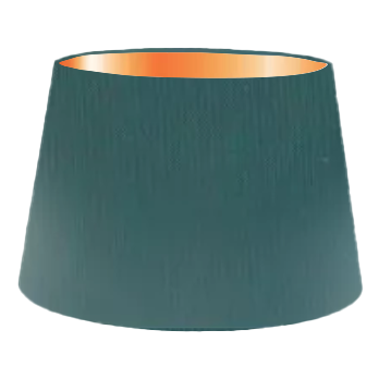 Peacock Silk French Drum Lampshade