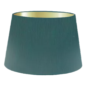 Peacock Silk French Drum Lampshade