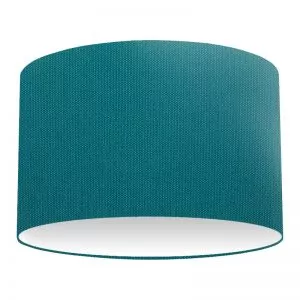 Peacock Cotton Drum Lampshade