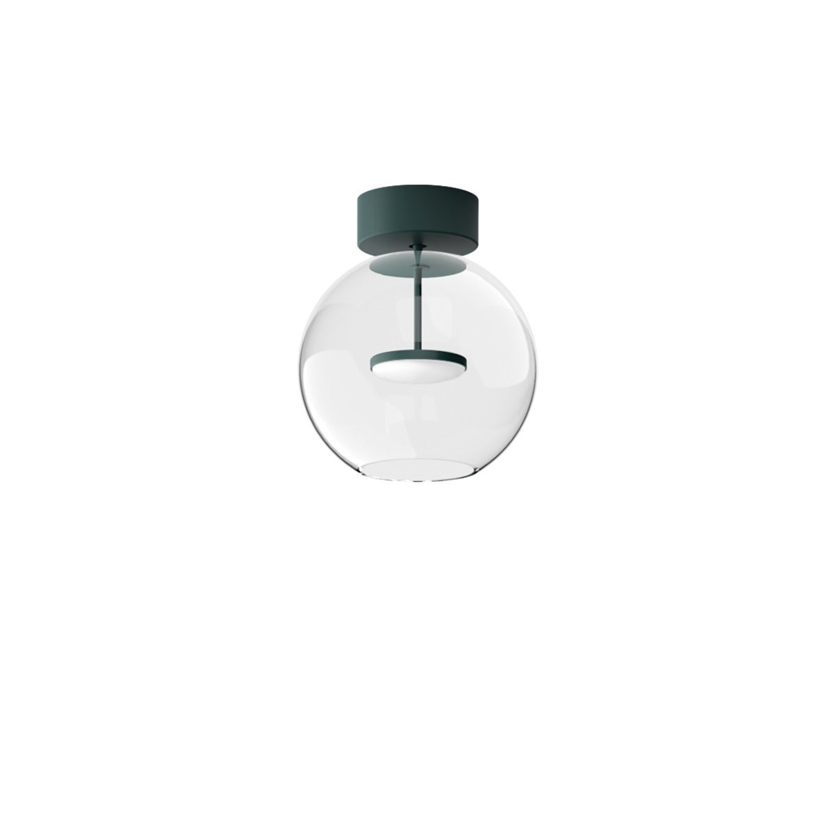Cristalbolla_S Glass Ceiling Light