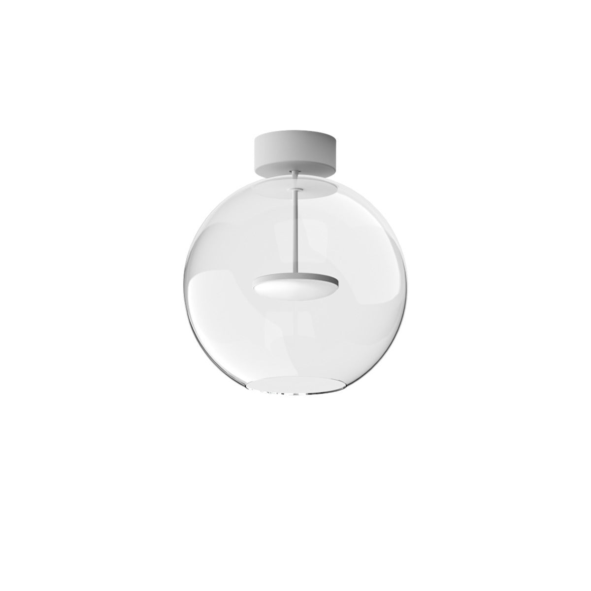 Cristalbolla_S Glass Ceiling Light