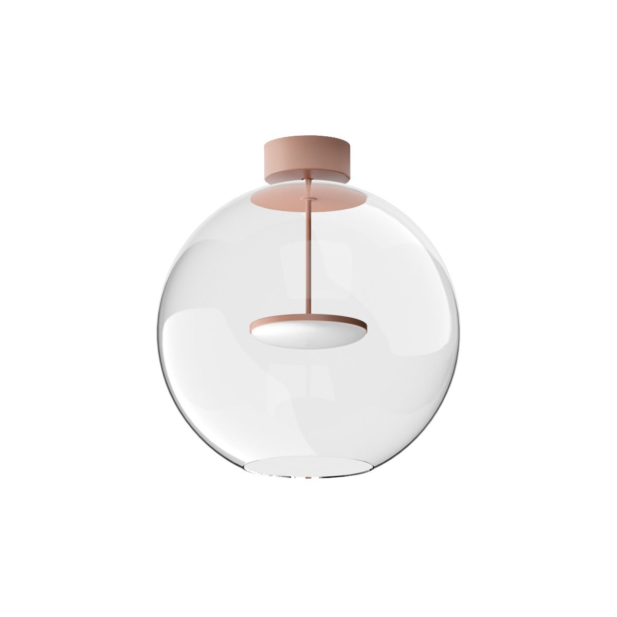 Cristalbolla_S Glass Ceiling Light