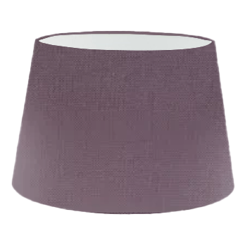 Prune Silk French Drum Lampshade