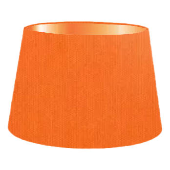 Pumpkin Cotton French Drum Lampshade