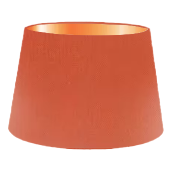 Pumpkin Silk French Drum Lampshade