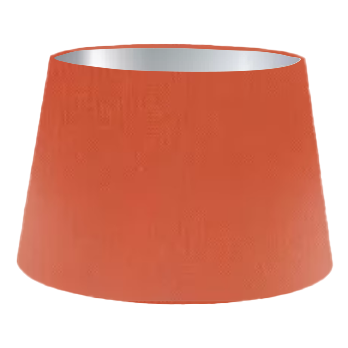 Pumpkin Silk French Drum Lampshade