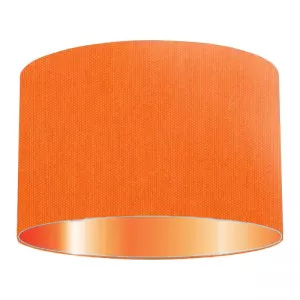 Pumpkin Cotton Drum Lampshade