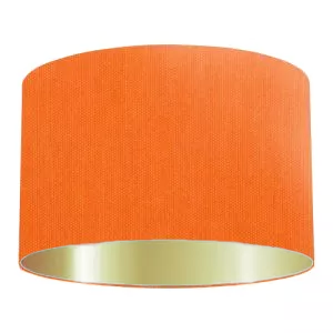 Pumpkin Cotton Drum Lampshade