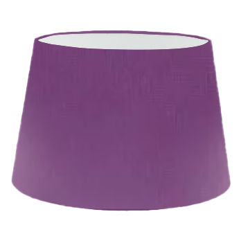 Purple Silk French Drum Lampshade