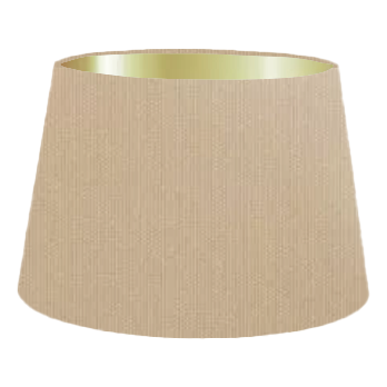 Putty Cotton French Drum Lampshade