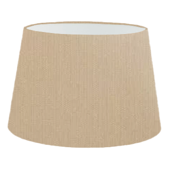 Putty Cotton French Drum Lampshade