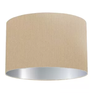 Putty Cotton Drum Lampshade