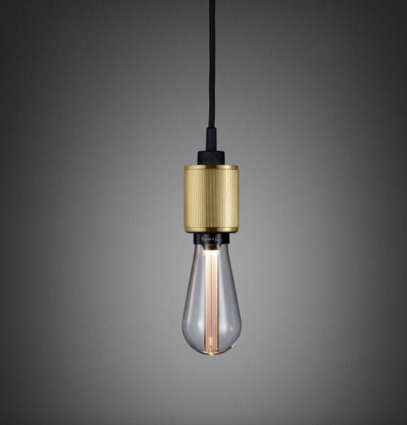 Heavy Metal Bare Bulb Pendant