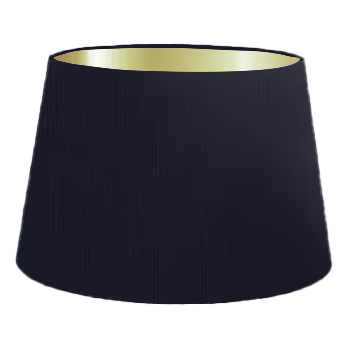 Royal Blue Cotton French Drum Lampshade