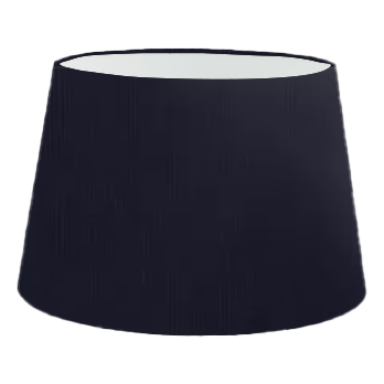 Royal Blue Cotton French Drum Lampshade