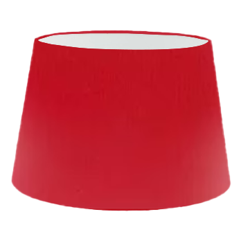 Ruby Silk French Drum Lampshade