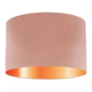 Sunset Silk Drum Lampshade