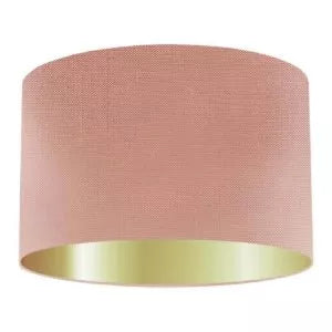 Sunset Silk Drum Lampshade