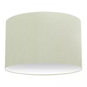 Sage Cotton Drum Lampshade