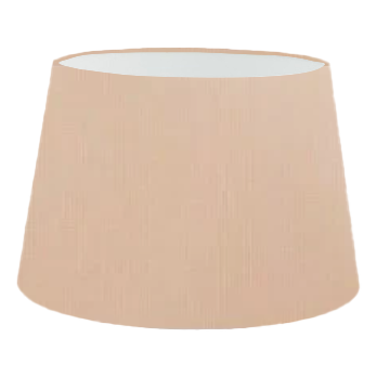 Salmon Cotton French Drum Lampshade