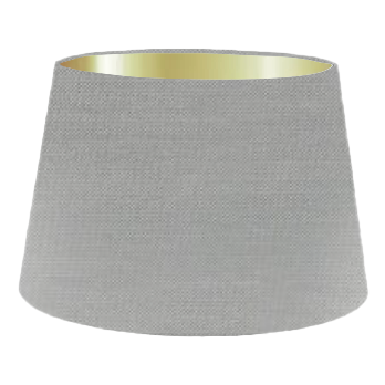 Silver Silk French Drum Lampshade