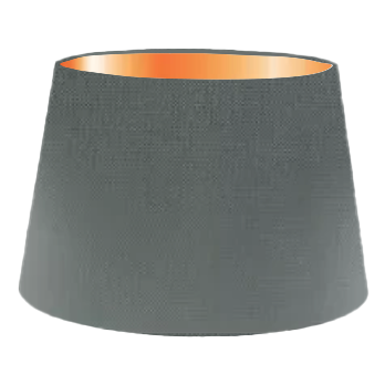 Slate Silk French Drum Lampshade