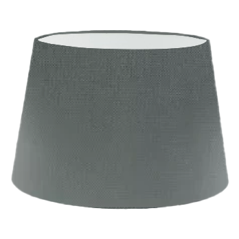 Slate Silk French Drum Lampshade