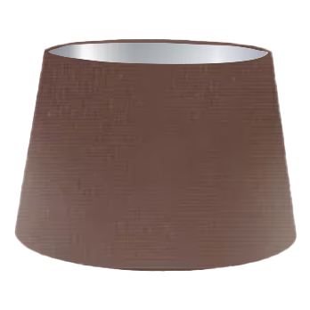 Taupe Silk French Drum Lampshade