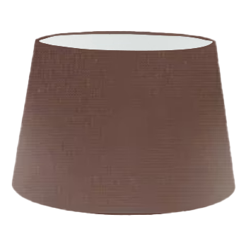 Taupe Silk French Drum Lampshade