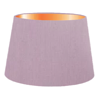 Violet Cotton French Drum Lampshade