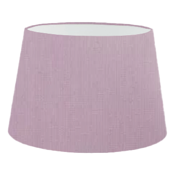 Violet Cotton French Drum Lampshade