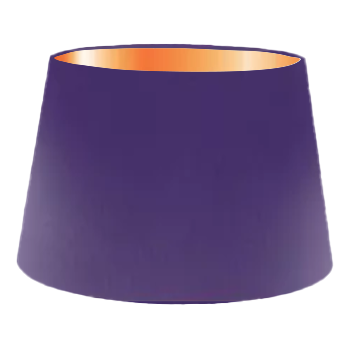 Violet Silk French Drum Lampshade