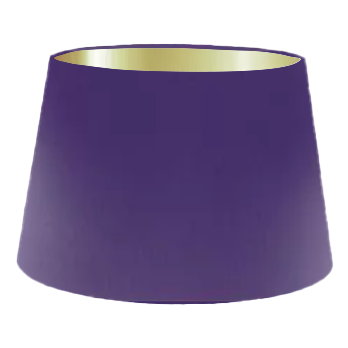 Violet Silk French Drum Lampshade