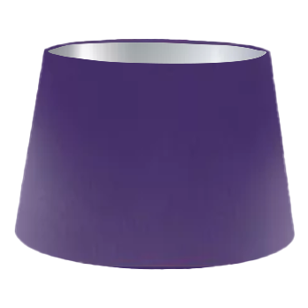 Violet Silk French Drum Lampshade