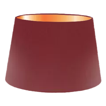 Wine Silk French Drum Lampshade