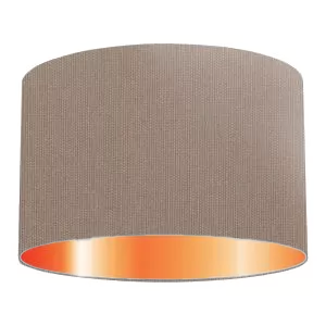 Zinc Cotton Drum Lampshade