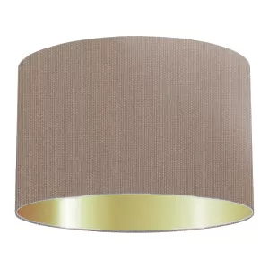 Zinc Cotton Drum Lampshade