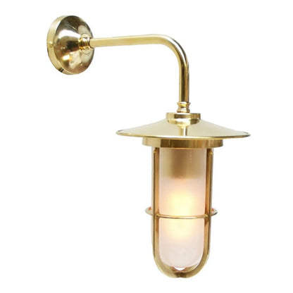 Lena Well Glass Bathroom and Outdoor Wall Light