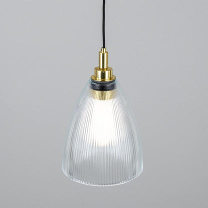 Brooke Prismatic Glass Pendant Light IP65