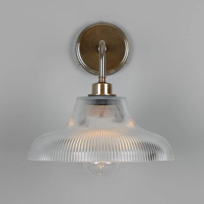 Mono Bathroom Vintage Railway Glass Wall Light IP65