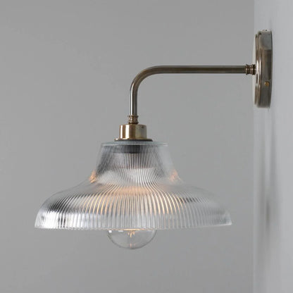 Mono Bathroom Vintage Railway Glass Wall Light IP65