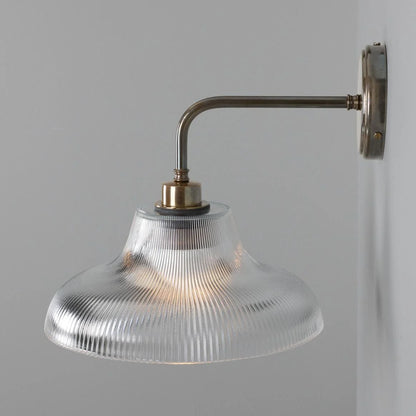 Mono Bathroom Vintage Railway Glass Wall Light IP65