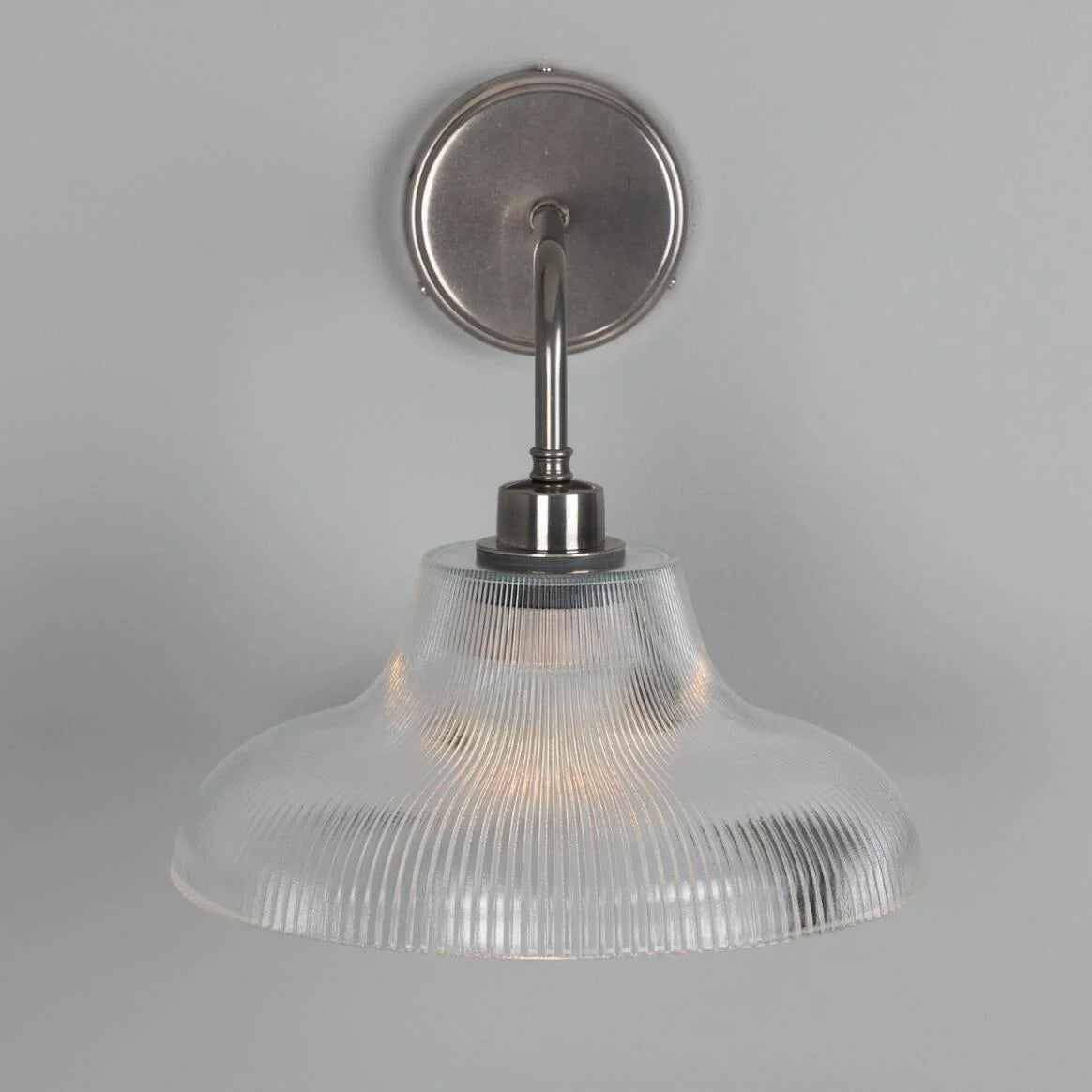 Mono Bathroom Vintage Railway Glass Wall Light IP65